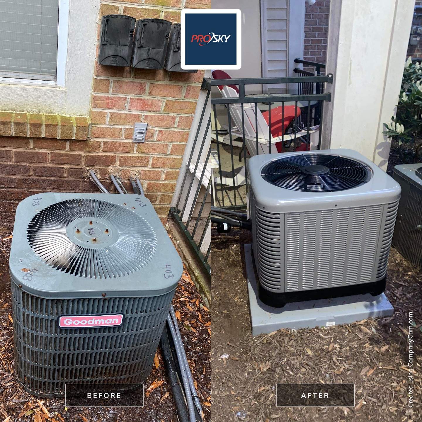 Rheem 14 SEER 2-Stage AC Unit and Air Handler Installation for Condo Unit