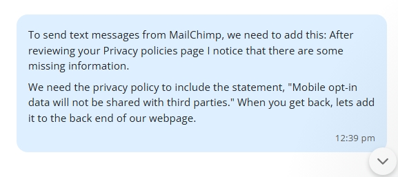 Privacy Policies for Pro Sky Services (website)