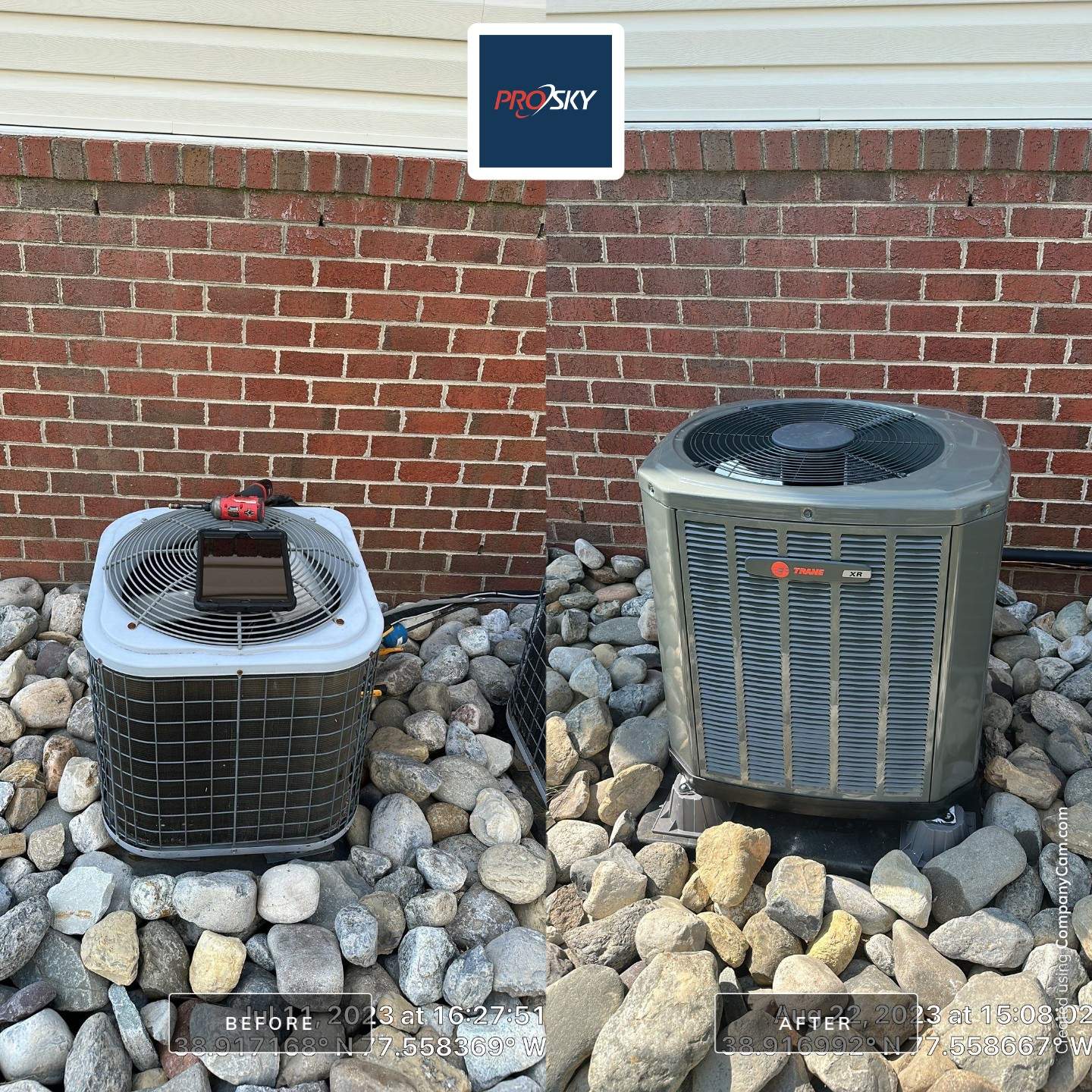 Trane 14 SEER2 AC and Gas Furnace Installation in Aldie, VA