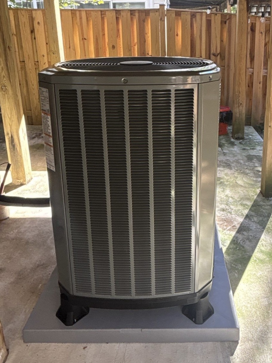 TRANE HVAC SYSTEM INSTALLATION β 14 SEER AIR CONDITIONER + 80% GAS FURNACE